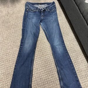Silver Jeans Dark Blue Boot Cut Pants